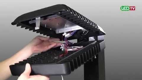 Spaulding Lighting - Cimarron LED CL1S Pedestrian Scale Luminaire Installation