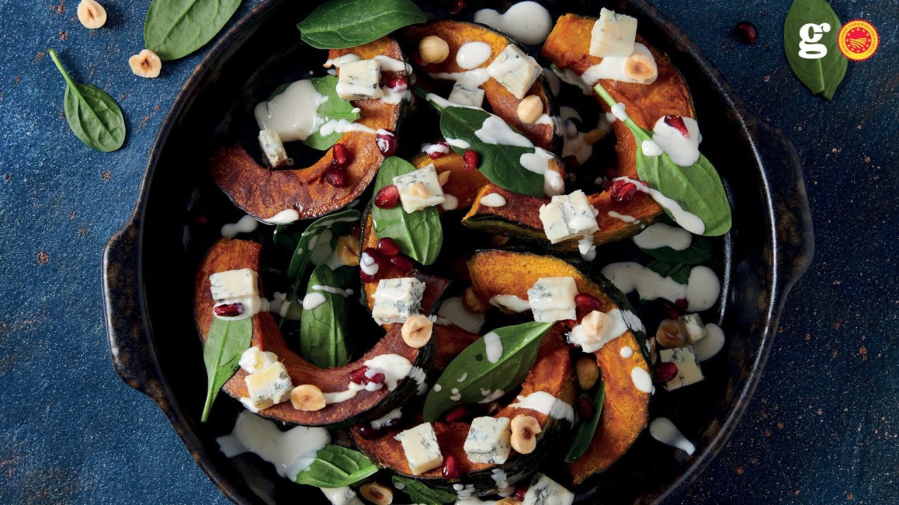 Geroosterde pompoen met pittige Gorgonzola BOB