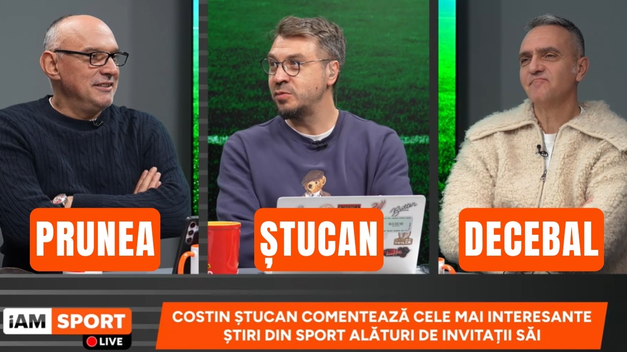 iAMsport LIVE - 6 Martie | DINAMO - U CRAIOVA ÎN SEMIFINALELE CUPEI. Ștucan x Prunea x Decebal