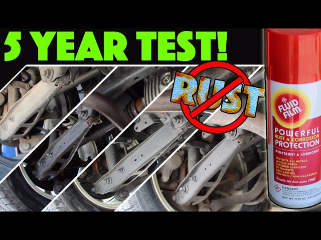 4 Year Real World Fluid Film Comparison Test! Proof Lanolin Rust Prevention  Works 