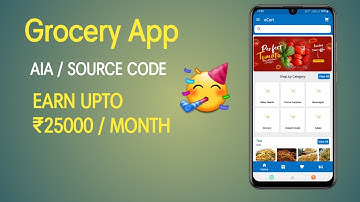 GROCERY APP AIA / SOURCE CODE | kodular aia file| Grocery App Aia | aia file