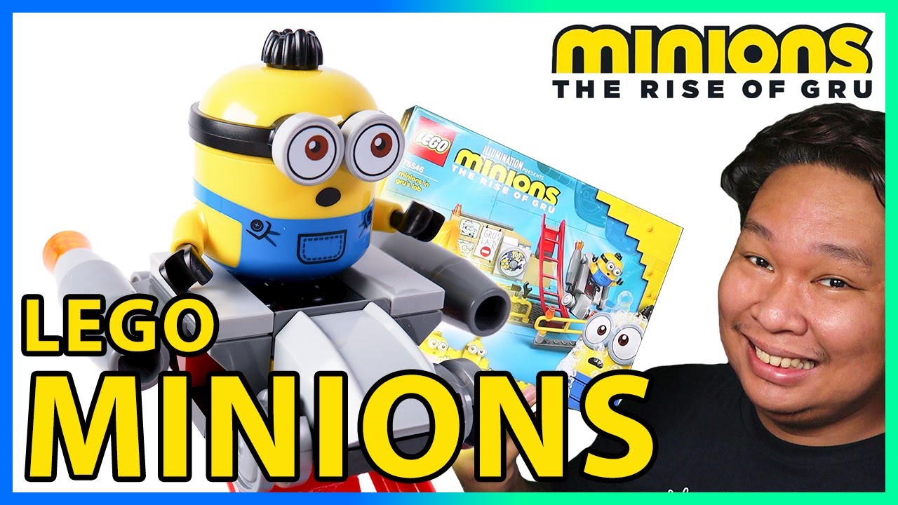 Minions Rise of Gru LEGO - The Best Minions Gift? - LEGO TOY REVIEW