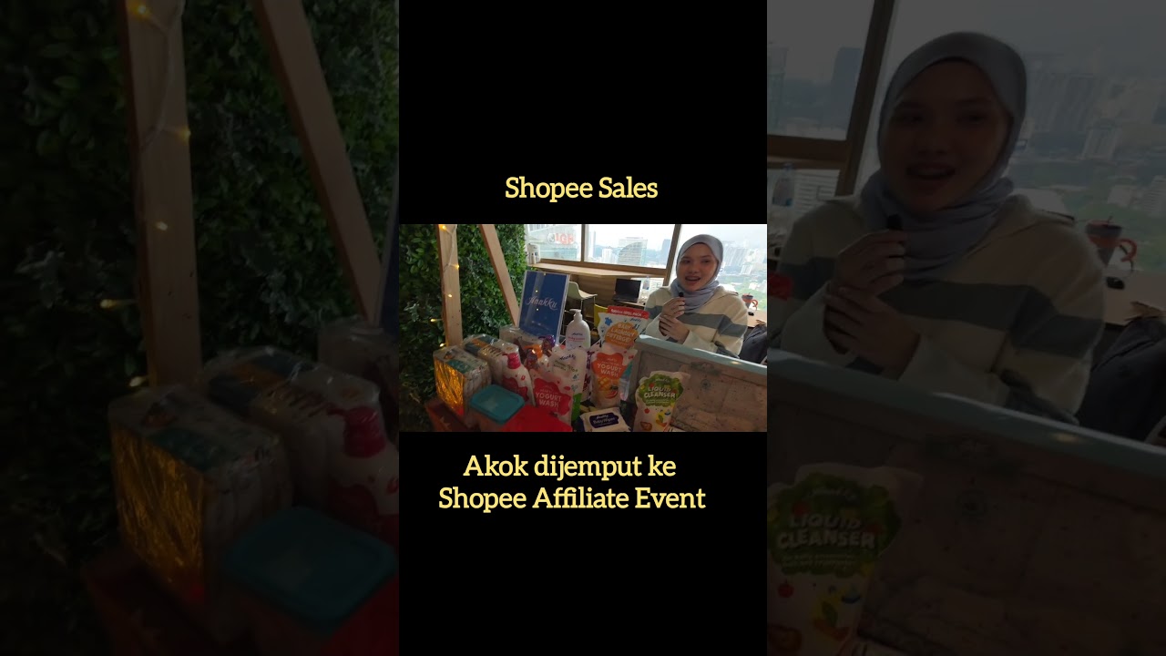 Akok dijemput ke Shopee Affiliate Partners Events Part 3 (8/13)