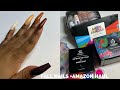 thanksgiving nails | AMAZON NAIL NAUL | giveaway winner announced | apres gel x dupe
