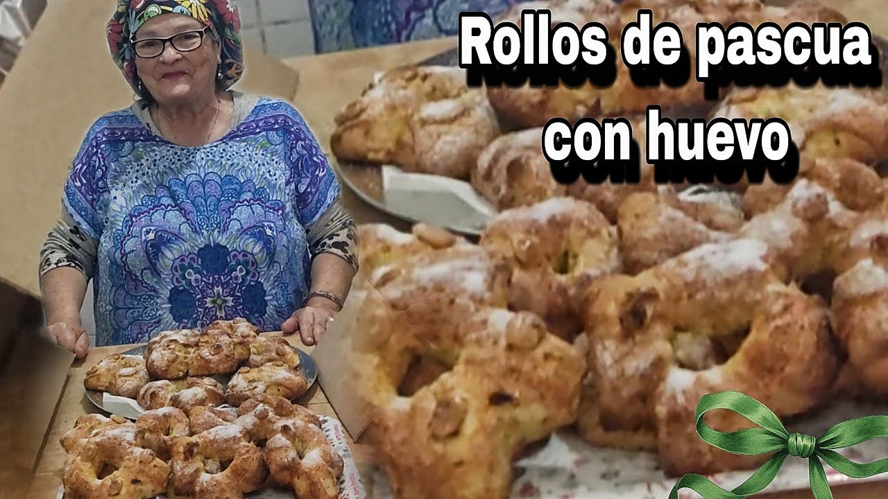 Rollos de Pascua con Huevo | Especialidad Cartagenera