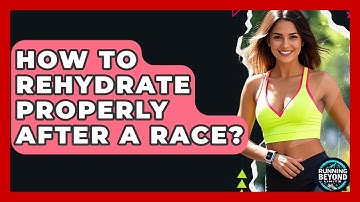 How To Rehydrate Properly After A Race? - Running Beyond Limits