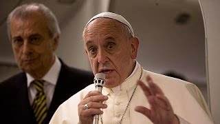 Pope Francis likens child sex abuse by priests to 'satanic mass' in plane interview