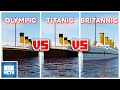 Olympic VS Titanic VS Britannic