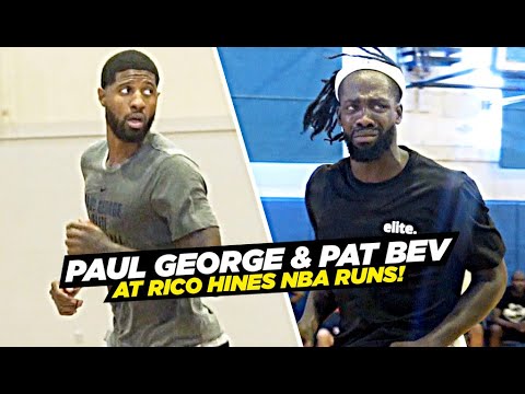 Download Paul George & Pat Beverley Go OFF at Rico Hines NBA Runs!!