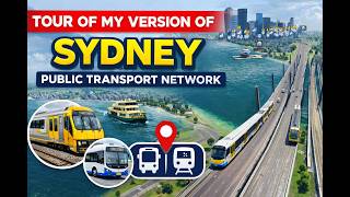 Tour of my version of Sydney Public Transport Network! screenshot 4