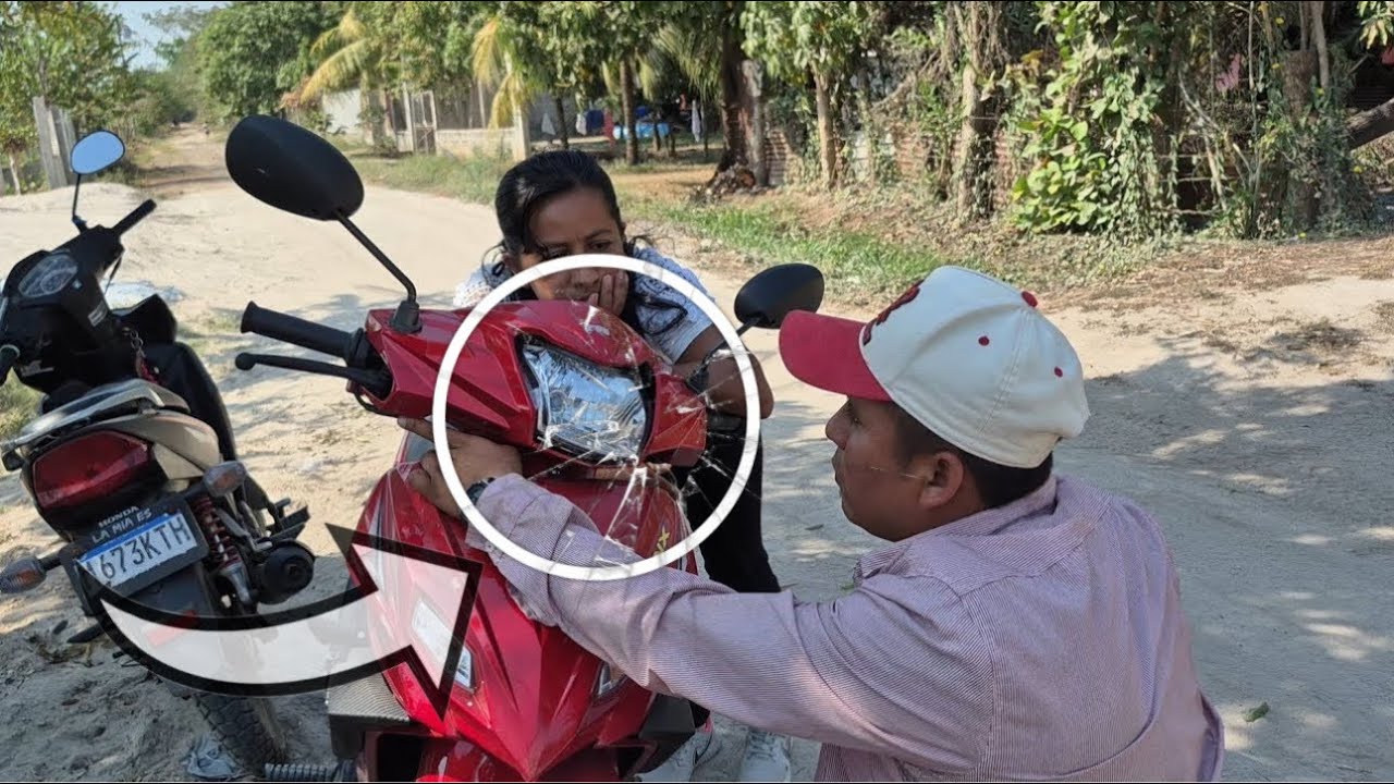 La tía Maga tuvo un accid3nt3 en la Moto Nueva de Lilian y le quebró la carit4🥹🤯
