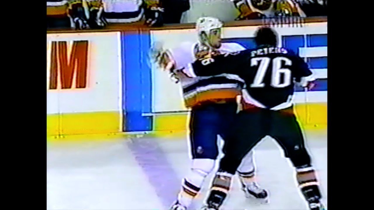 Eric Godard Vs. Andrew Peters Oct. 11th, 2003