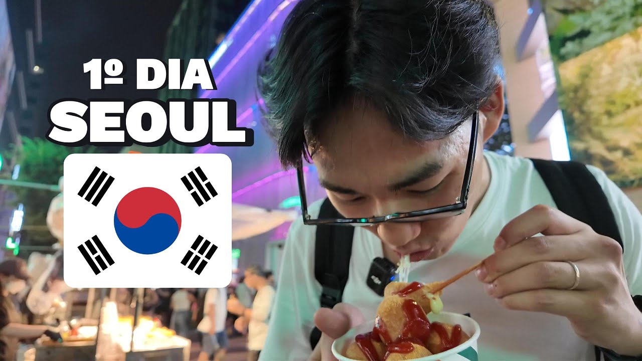 PRIMEIRA VEZ NA COREIA DO SUL - dicas, comida de rua, compras (legenda pt/jp)