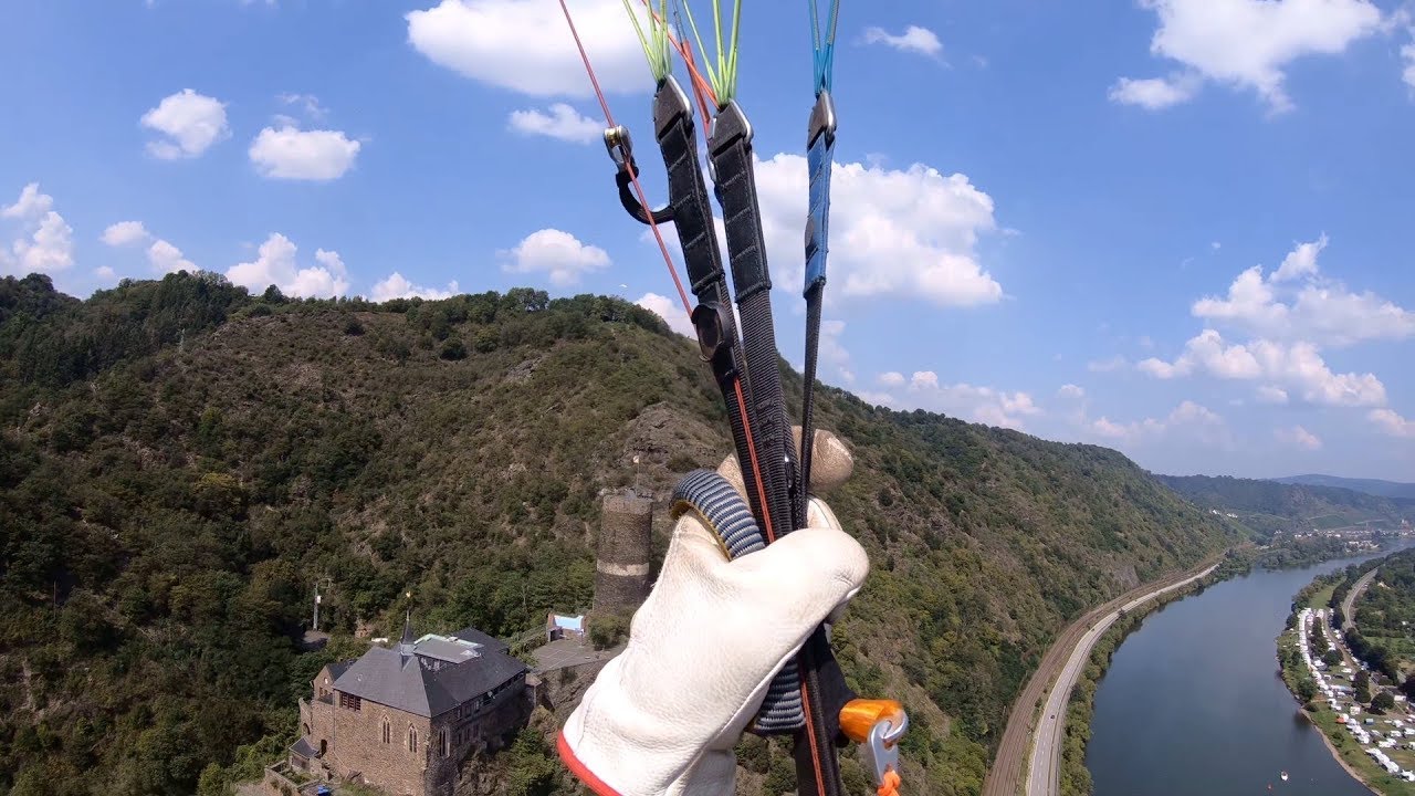 Beautiful Mosel Paragliding