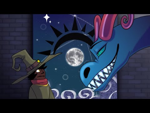 Dragon and Wizard - Short original character animation test