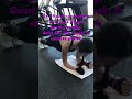 Her goal this week is to do a 5 minute plank