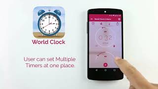 World Clock Smart Alarm App screenshot 5