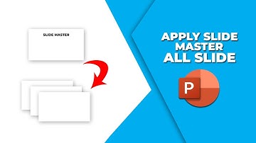 How to apply slide master to all slides in PowerPoint