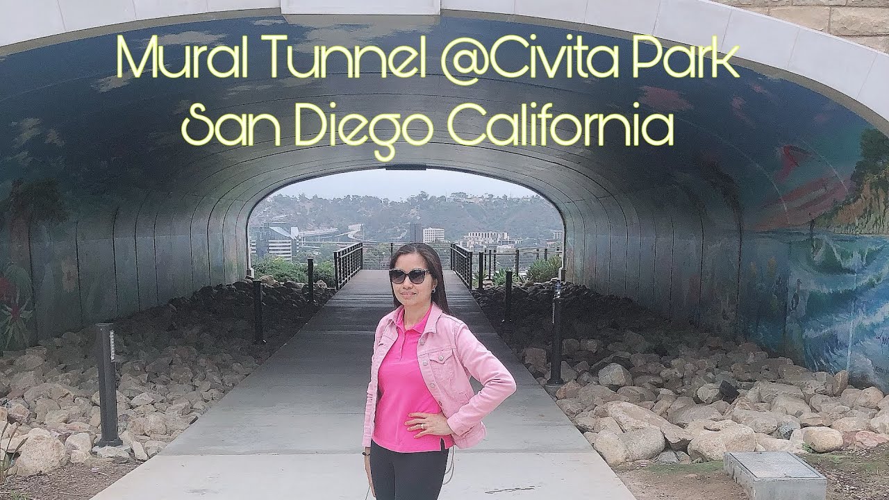 Mural Tunnel Civita Park, San Diego California YouTube