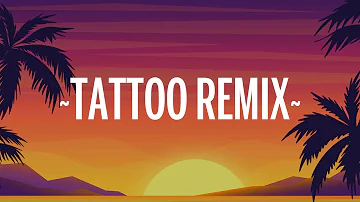 Rauw Alejandro & Camilo - Tattoo Remix (Letra/Lyrics)