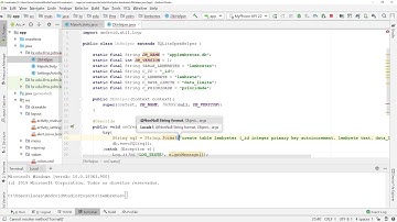 Desenvolvimento Android Nativo - Persistência de Dados com SQLite - Parte 2 de 3