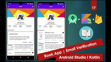 Book App Firebase | 17 Email Verification | Android Studio | Kotlin