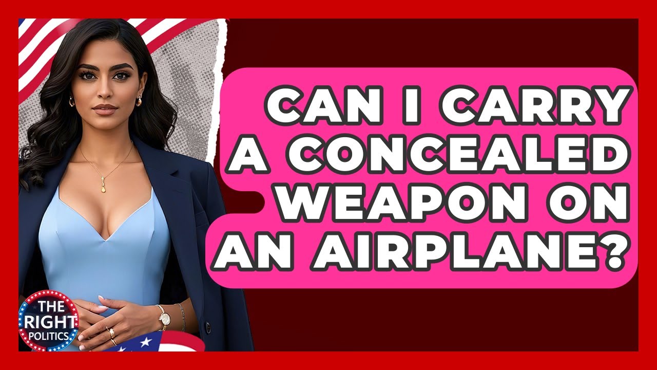 Can I Carry A Concealed Weapon On An Airplane? - The Right Politics