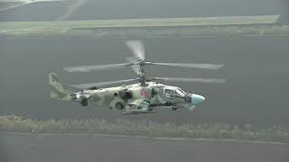Tên lửa Vikhr-1 bắn thử nghiệm trên trực thăng tấn công Ka-52 screenshot 3