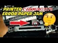 cara bongkar printer canon mg2570s  mg2570 paper jam