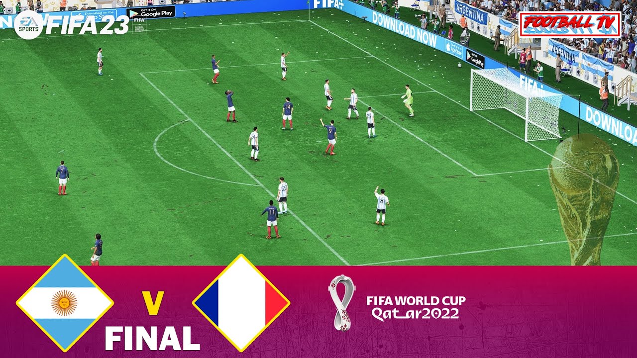 FIFA 23 - Argentina vs France - Final World Cup Qatar 2022 - Full Match PC Gameplay