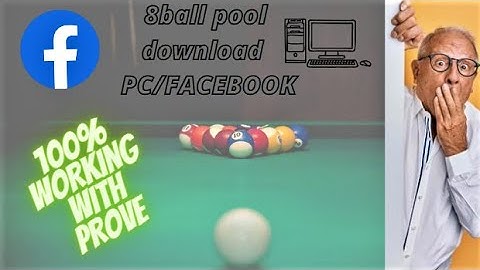 HOW TO PLAY 8Ball Pool in PC or FACEBOOK
