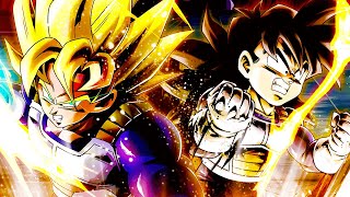 EX GOHAN BEATS VEGITO BLUE! EX Armor SSJ Goku & Gohan Team! (DB Legends)