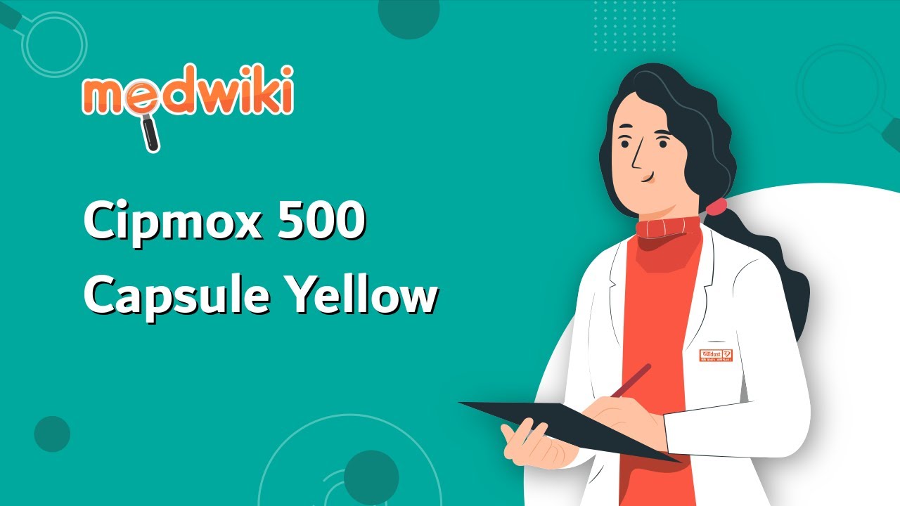 Cipmox 500 Capsule Yellow - Uses, Benefits and Side Effects