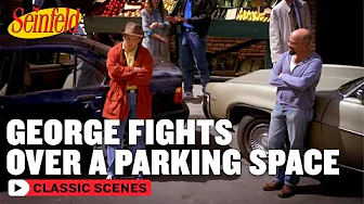 George Fights Over A Parking Space | The Parking Space | Seinfeld