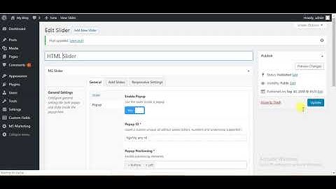 How to Create HTML Slider in WordPress (MS Marketing Plugin)