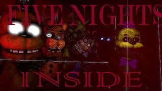 FNAF SFM "Five nights Inside" Song Rockit Gaming/ JC/
