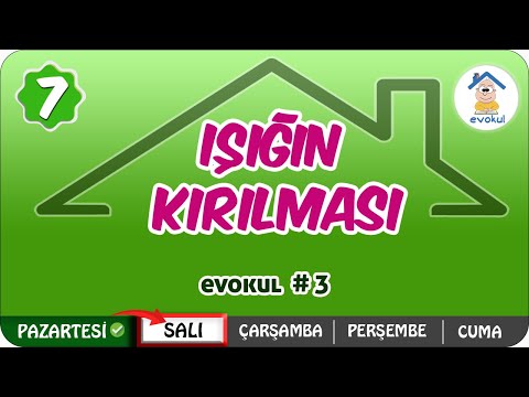 Işığın Kırılması  | 7. Sınıf #uzaktaneğitim #evokul Kampı