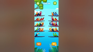 Bird Sort Puzzle Level 41 42 43 44 45