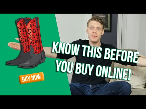 KNOW THESE THINGS when Buying Cowboy Boots Online
