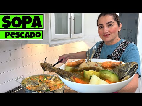 Sopa de Pescado, Bagre y Camarones: ¡La Receta Perfecta para esta Semana Santa!