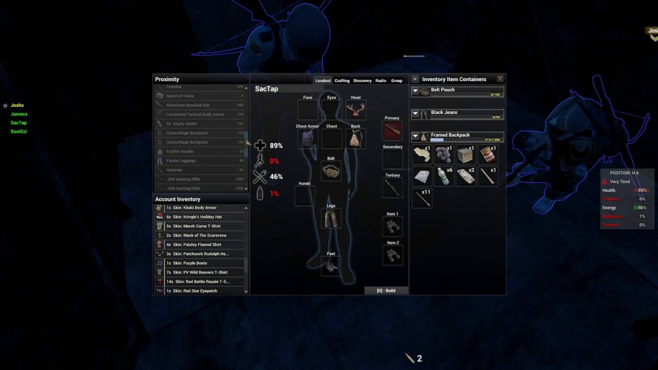 H1Z1  Just Survive  SHACK RAID