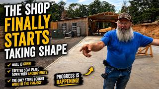 The Shop Finally Starts Taking Shape