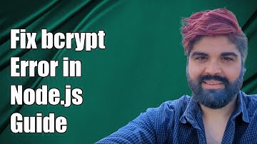 How to Fix bcrypt Error: "data and hash arguments required" in Node.js