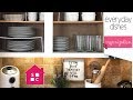 How to organize your everyday dishes the simple and easy way