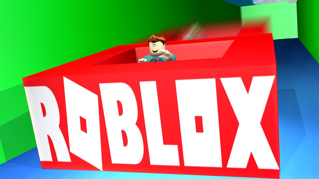 Slide Down 999 999 999 Feet In An Xl Box In Roblox - roblox big games box logo