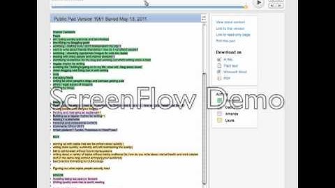 Etherpad as Open Space