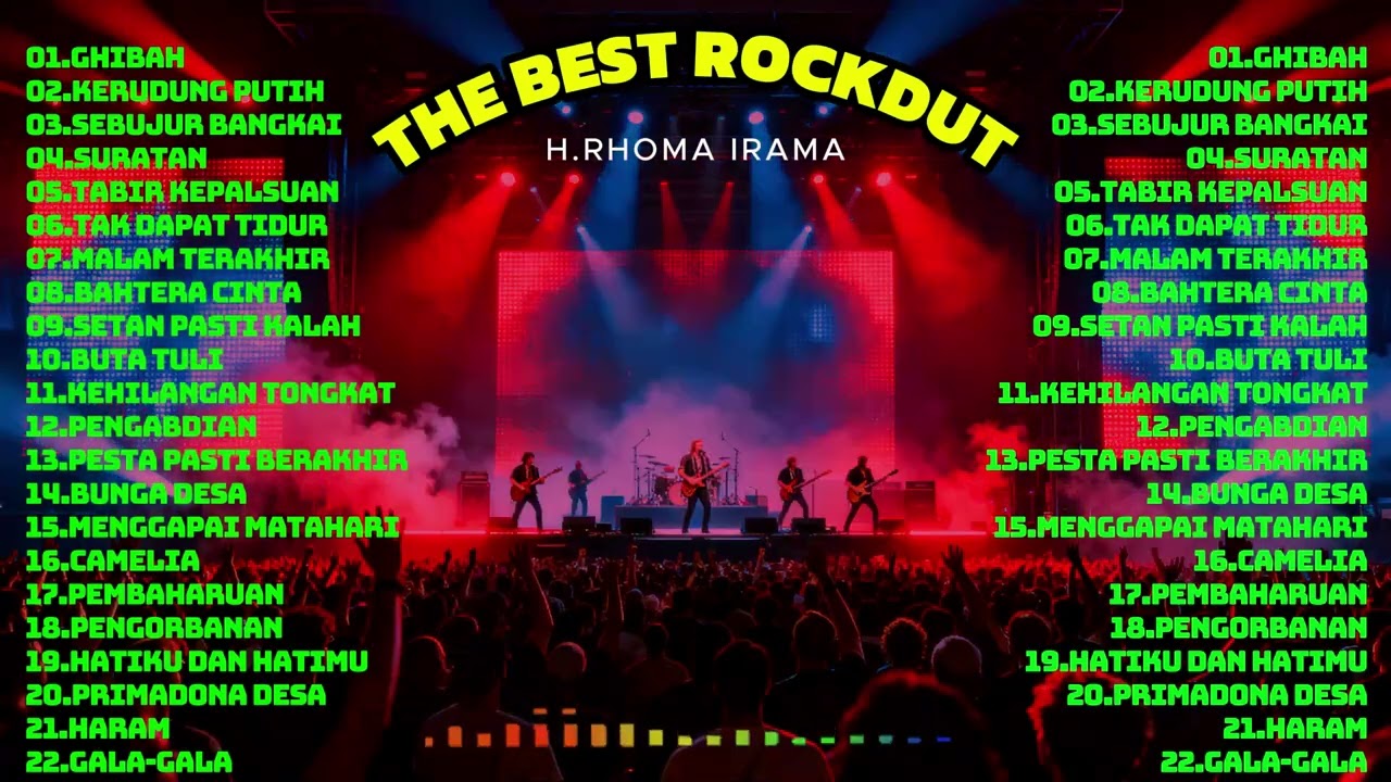 KUMPULAN TERBAIK ROCK DANGDUT RHOMA IRAMA || COVER ROCK VERSION
