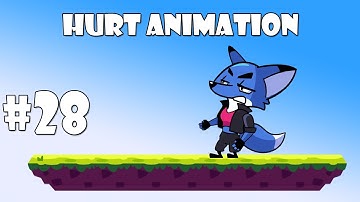 How to make a 2D platformer (E28 Hurt Animation) - Unity 2020 Tutorial