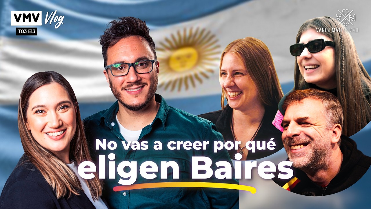 Europeos que eligen vivir en Buenos Aires... ¿por qué? 🇦🇷