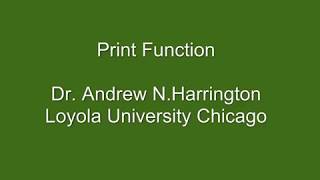Python Print Function Tutorial | Python Tutorial On Print Function For Beginners - 10